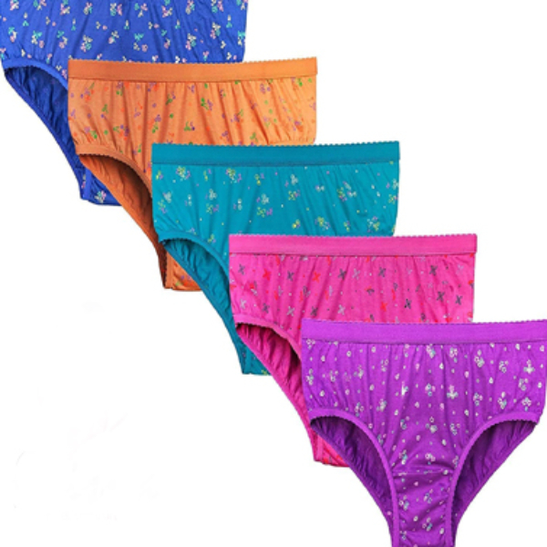 Hanes Pack Of 3 Cotton Printed Girls Brief()